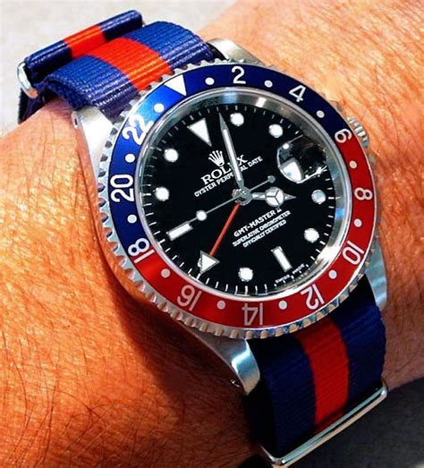 rolex pepsi nato strap